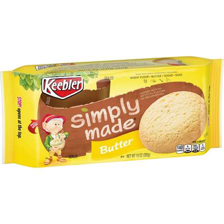 Keebler Keebler Simply Made Butter Cookie 10 oz., PK12 3010075733